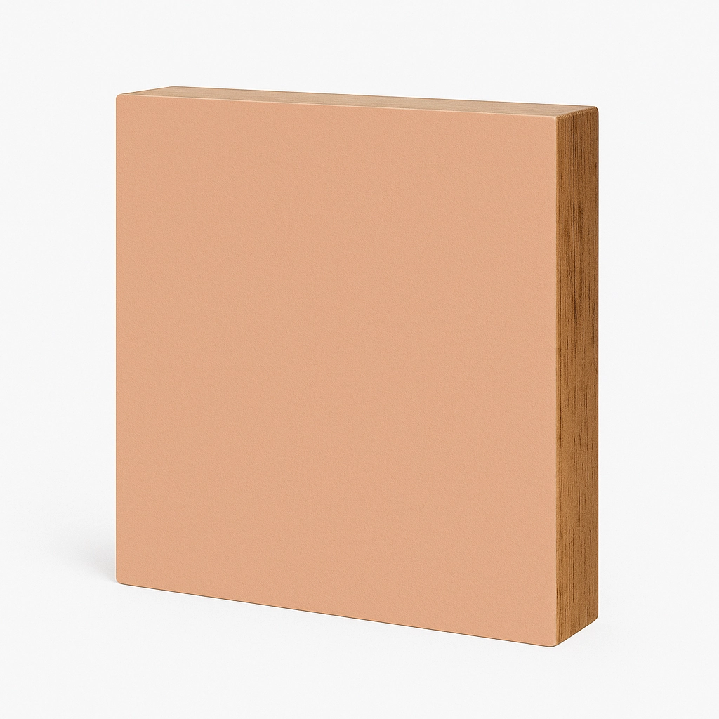 Painel de Madeira MDF Rosa MilkShake 15mm 275x910cm M² Guararapes