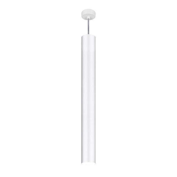 Pendente Viena Tubo 90cm Woods Branco Brilho
