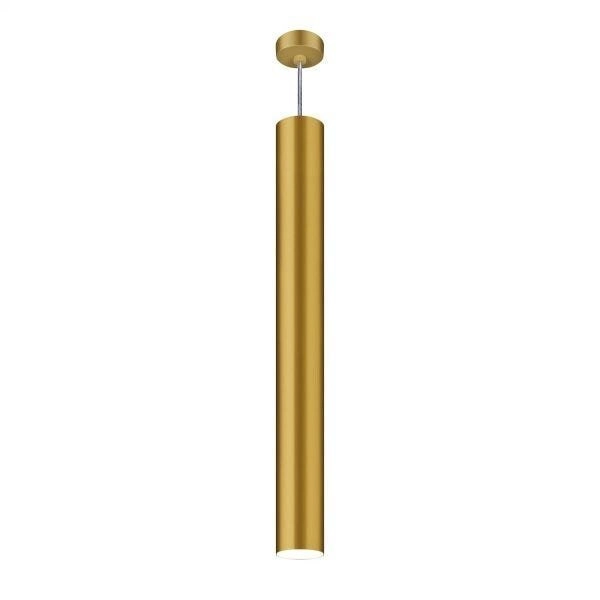 Pendente Viena Tubo 90cm Woods Dourado