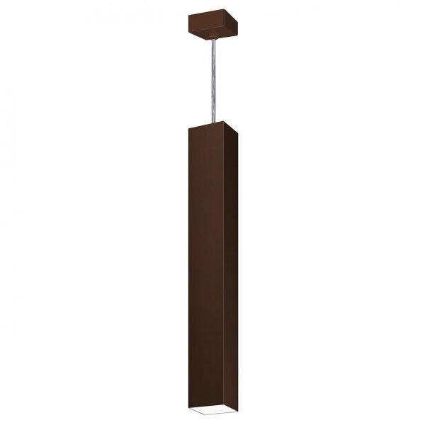 Pendente Viena Quadrado 60cm Woods Café