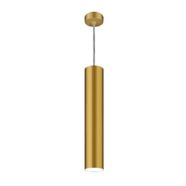 Pendente Viena Tubo 45cm Woods Dourado