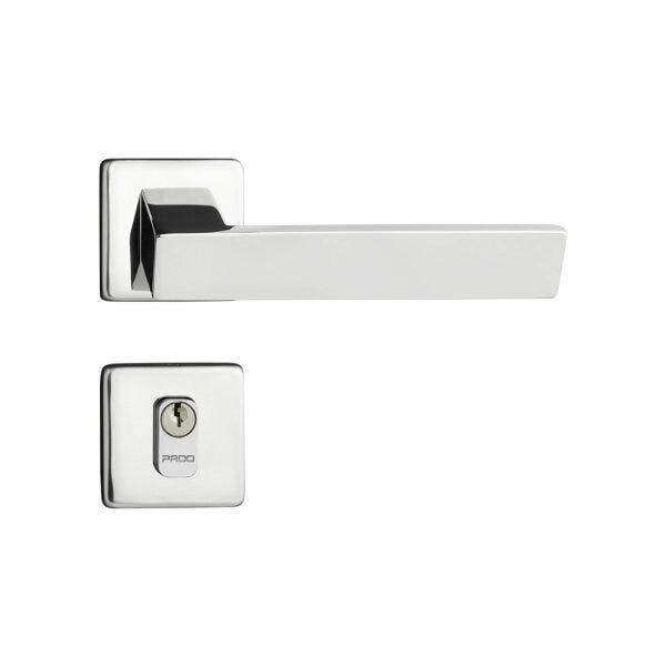 Fechadura Beethoven Inox Polido Externa Inox Polido