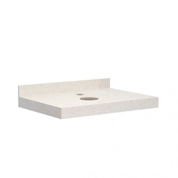 Lavatório Em Porcelanato Para Banheiro 60cm Para Cuba De Apoio Bianco