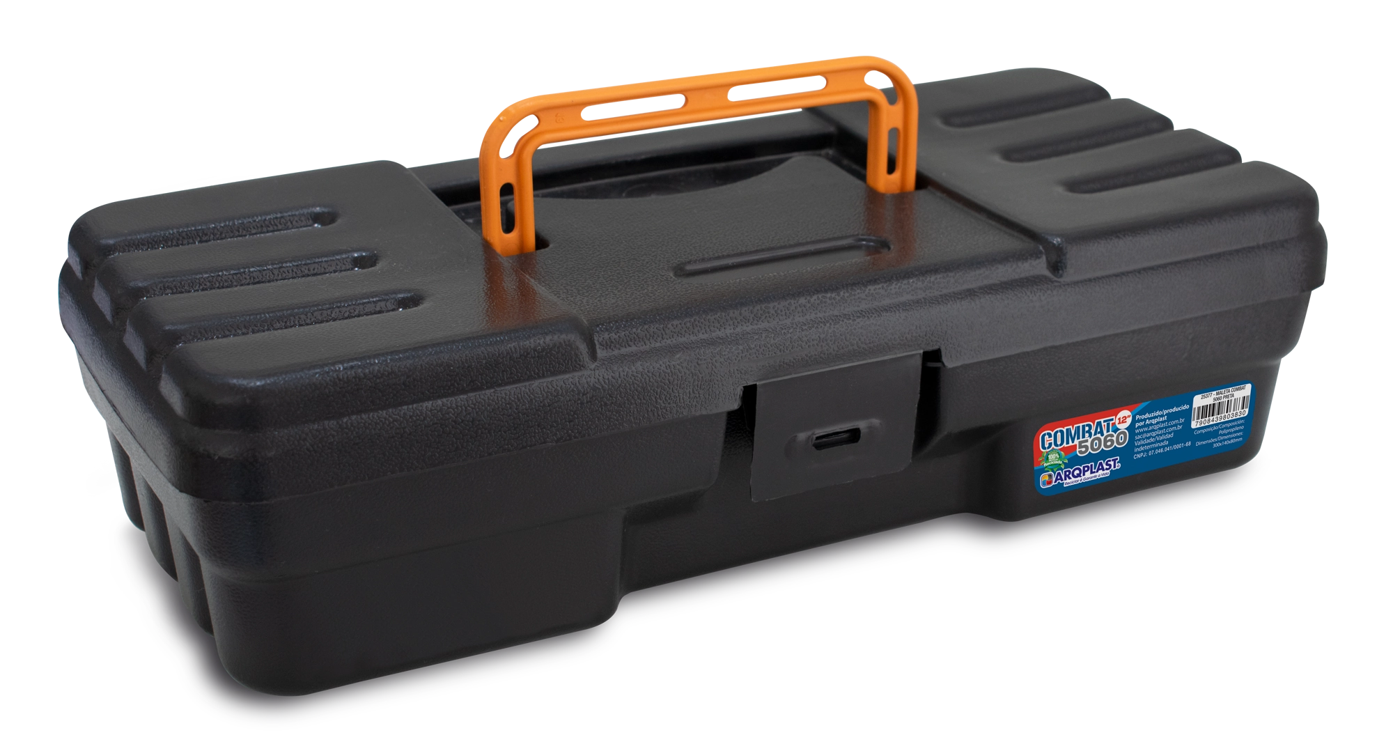 Maleta De Ferramentas Plástica Combat 5060 Arqplast 12