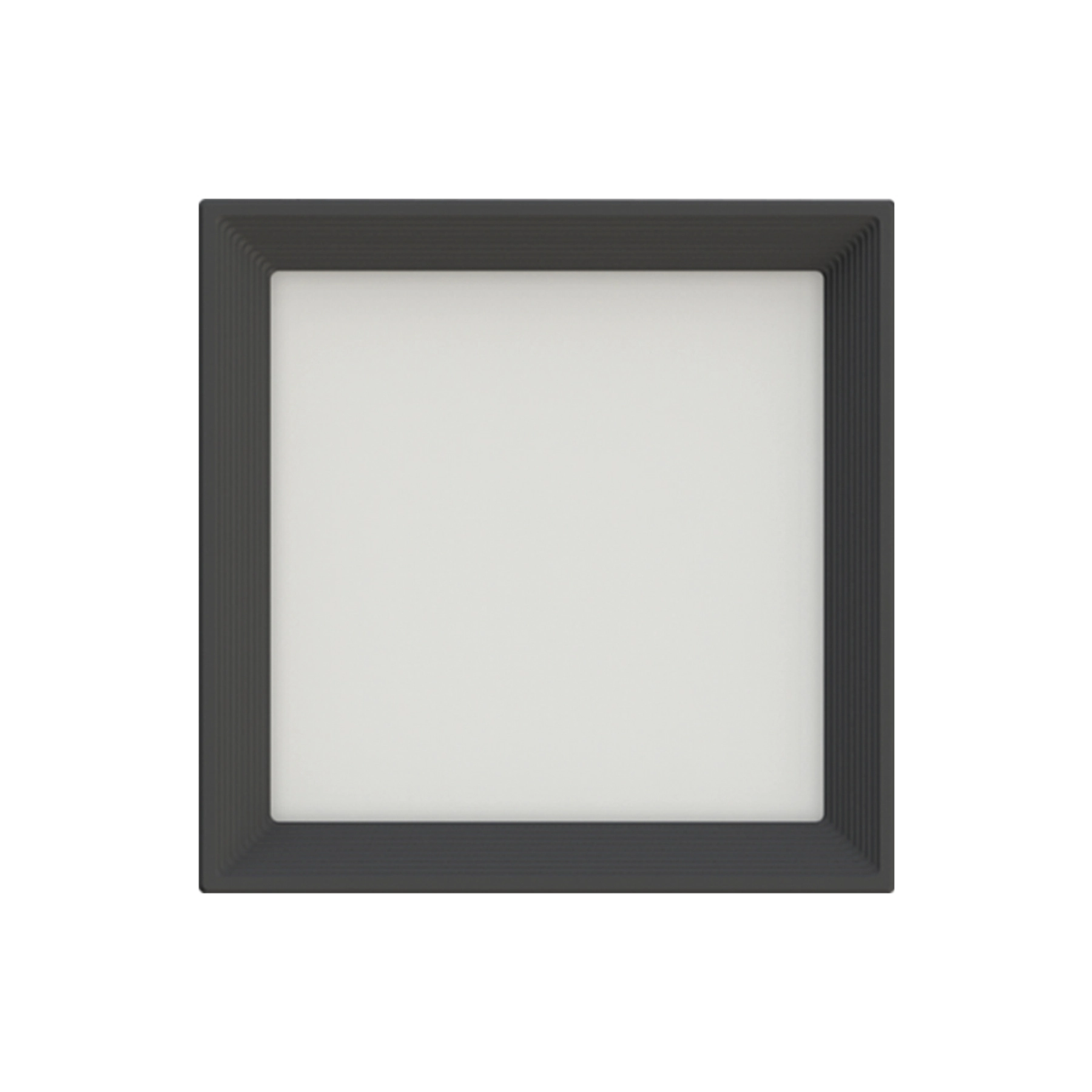 Painel de Led Sobrepor Quadrado Luz Neutra 36W Save Energy 5x40x40cm Preto Bivolt