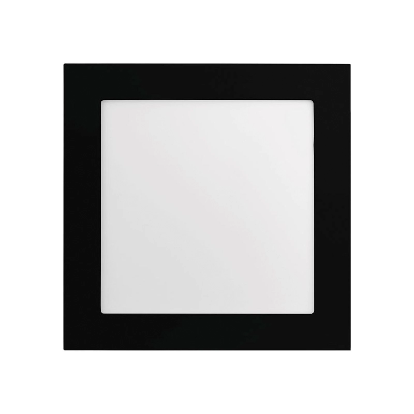 Painel Led Save Energy Quadrado Embutir 25w Bivolt Jet Black