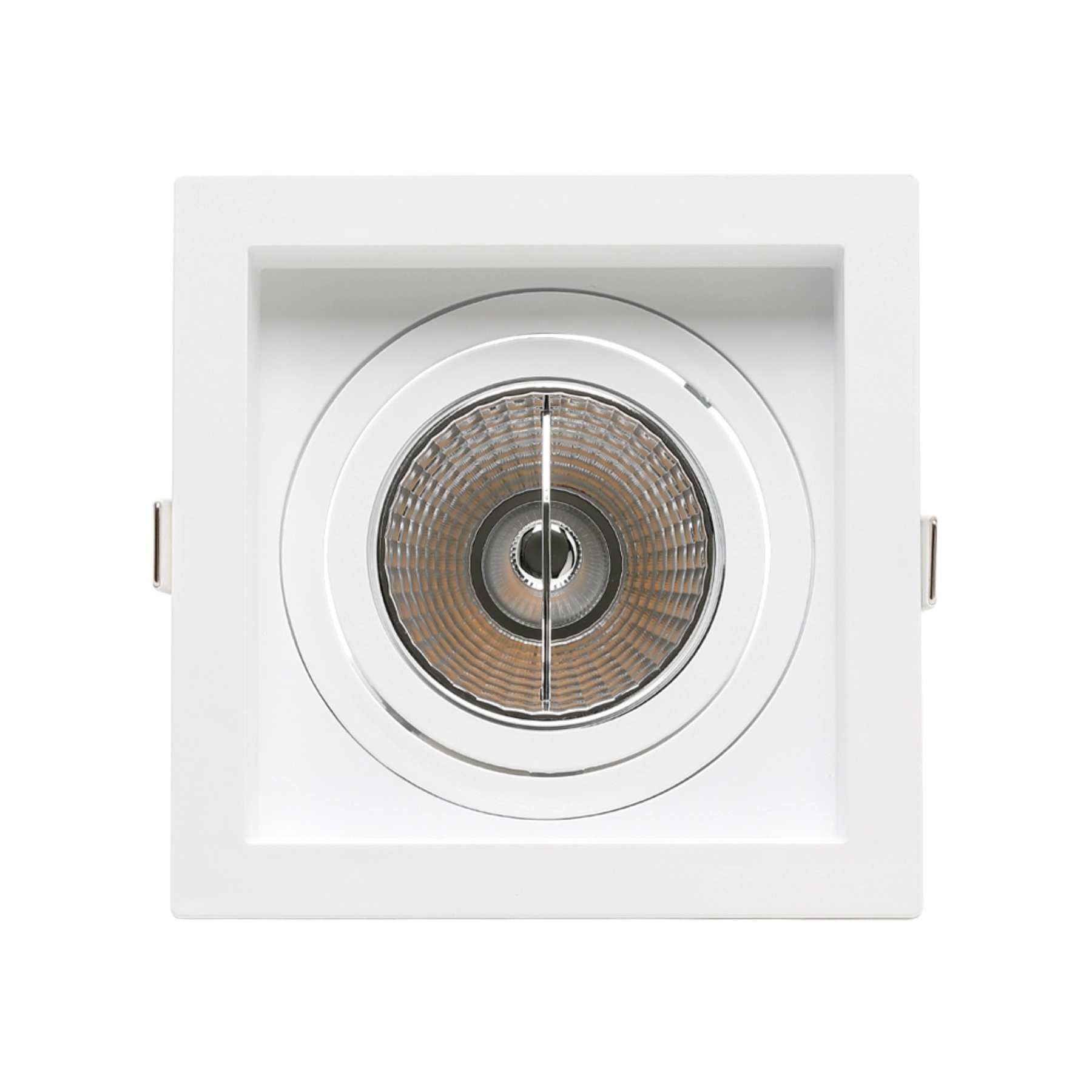 Spot Embutido Branco Plástico 130x130x35cm Save Energy