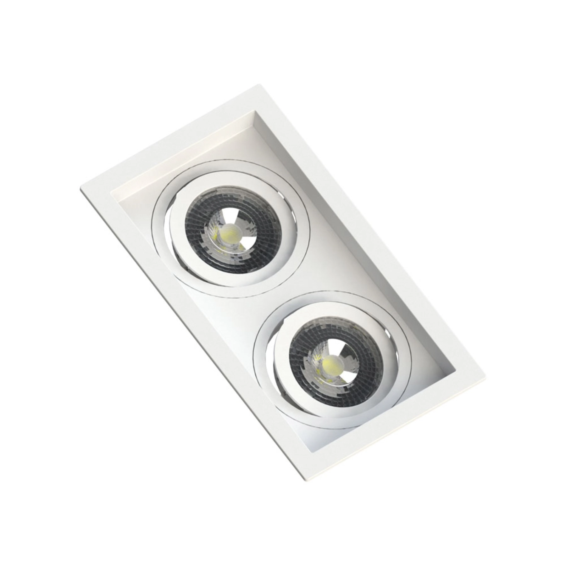 Spot Embutido Branco Plástico 100x175x35cm Save Energy