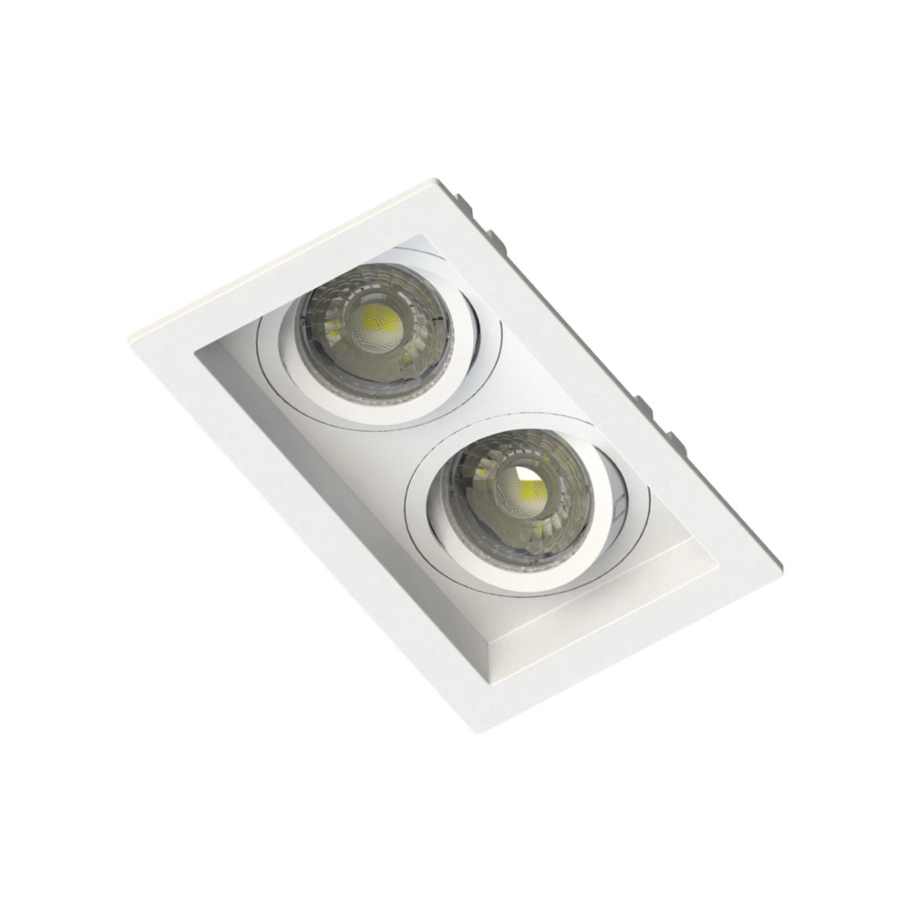 Spot Embutido Branco Plástico 70x125x35cm Save Energy