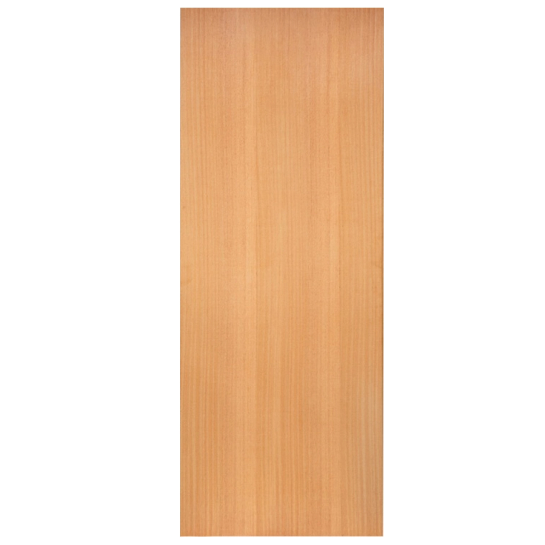 Folha de Porta Madeira de Giro ou Correr Direito|Esquerdo Marrom 210x90cm Lisa Pinhal Portas
