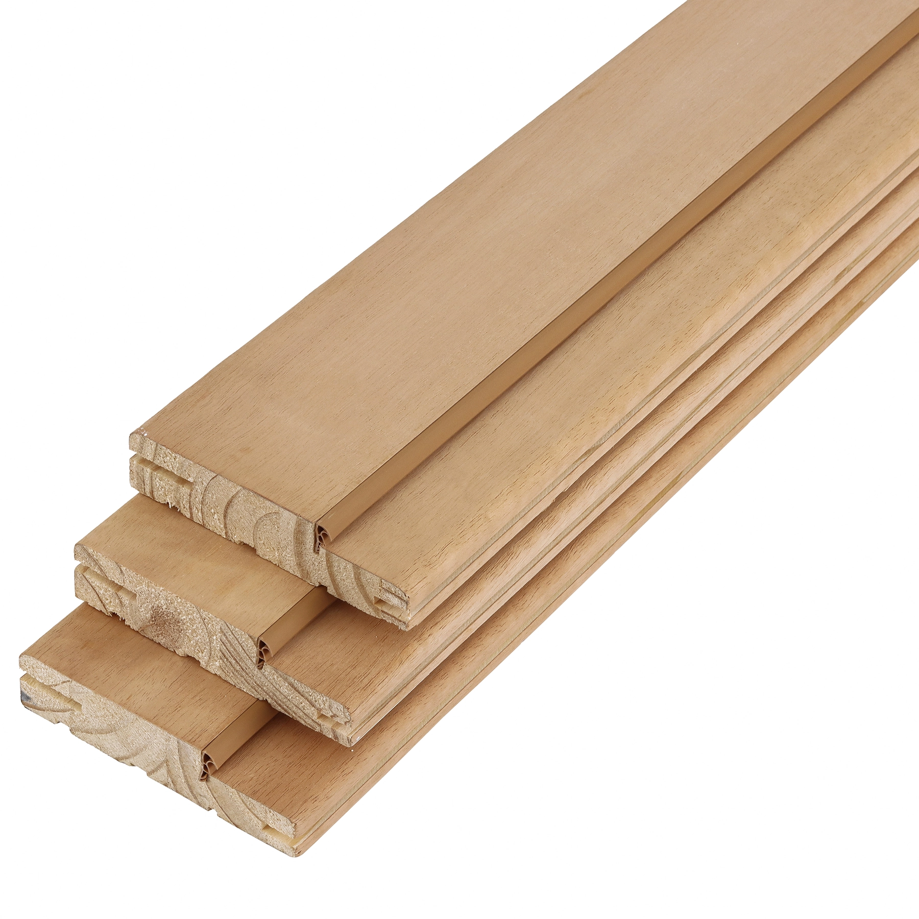 Kit Batente e Guarnição Regulável Madeira Pinus Curupixá 210x13x3cm Pinhal