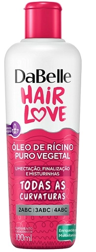 Óleo Capilar Dabelle Hair Love Rícino Vegetal 100ml