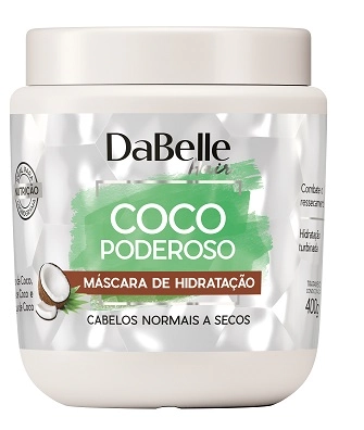 Masc. Hidr.dabelle 400g Coco Poderoso