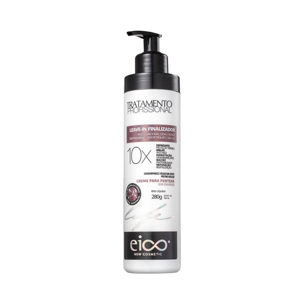 Creme P/pentear Eico Life Leave In Finalizador 280g