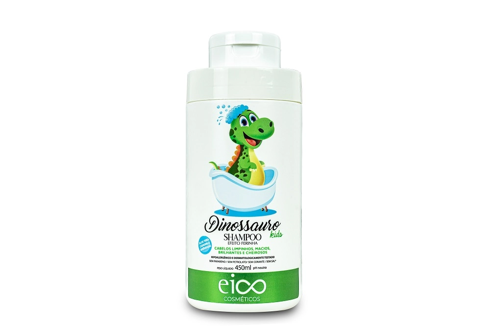 Shampoo Eico Kids Dinossauro 450ml