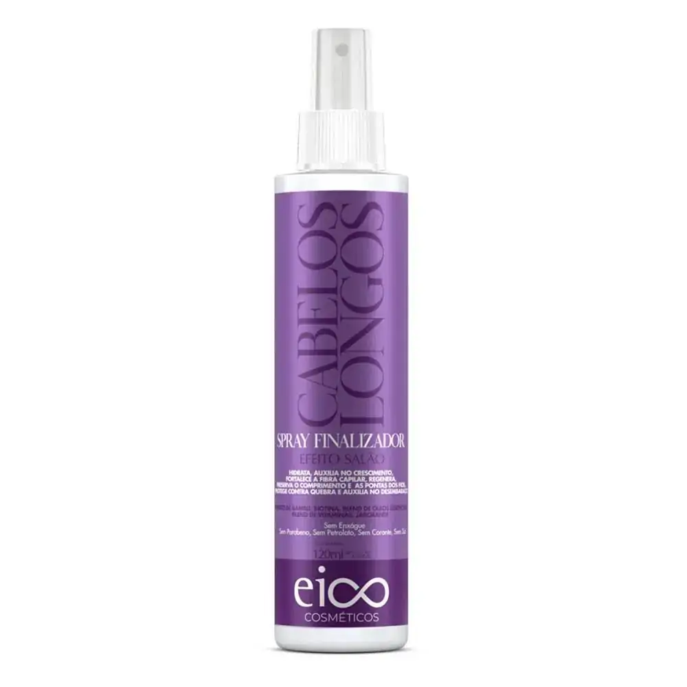 Spray Finalizador Eico 120ml Cabelos Longos