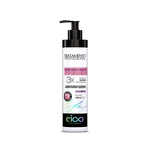 Shampoo Eico Life Restauração Celular 280ml