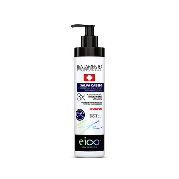 Shampoo Eico Life Salva Cabelo 280ml