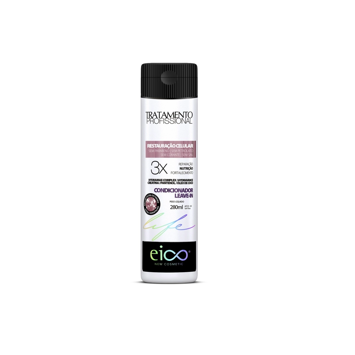 Condicionador Eico Restauracao Leave In Celular 280ml