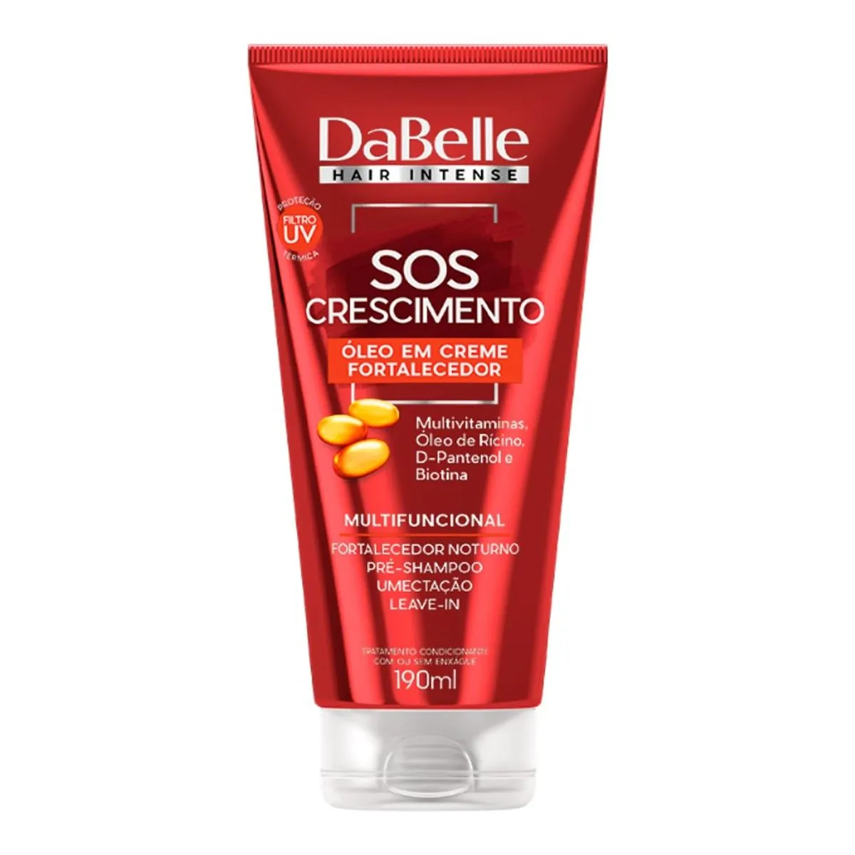 Oleo Em Creme Dabelle 190ml Sos Crescimento