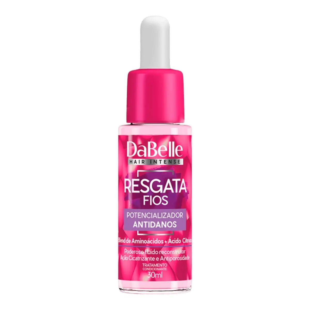 Potencializador Antidanos Dabelle Hair Intense Resgata Fios Frasco 30ml