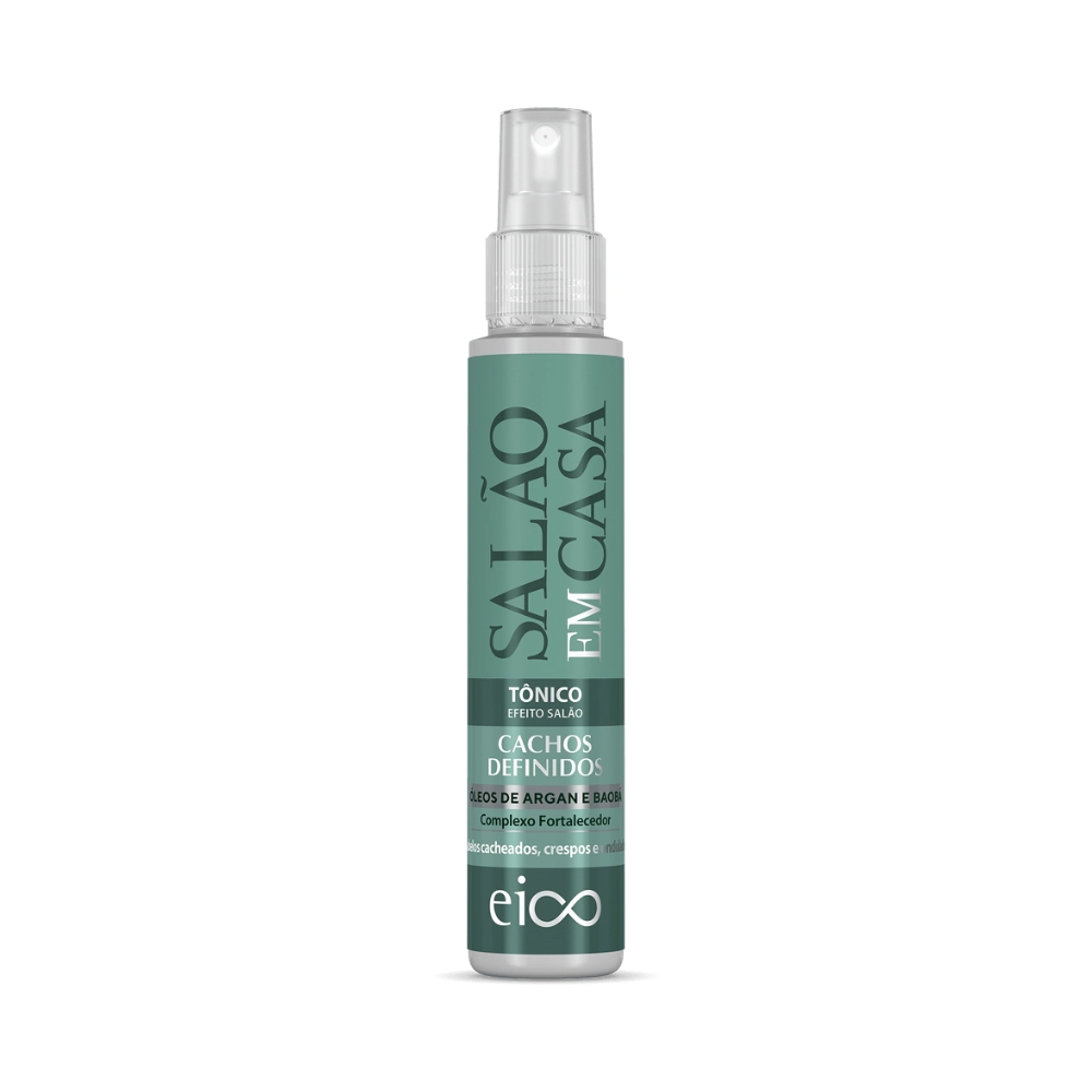 Tonico Nutritivo Eico Salao Em Casa Cachos Definidos 120ml
