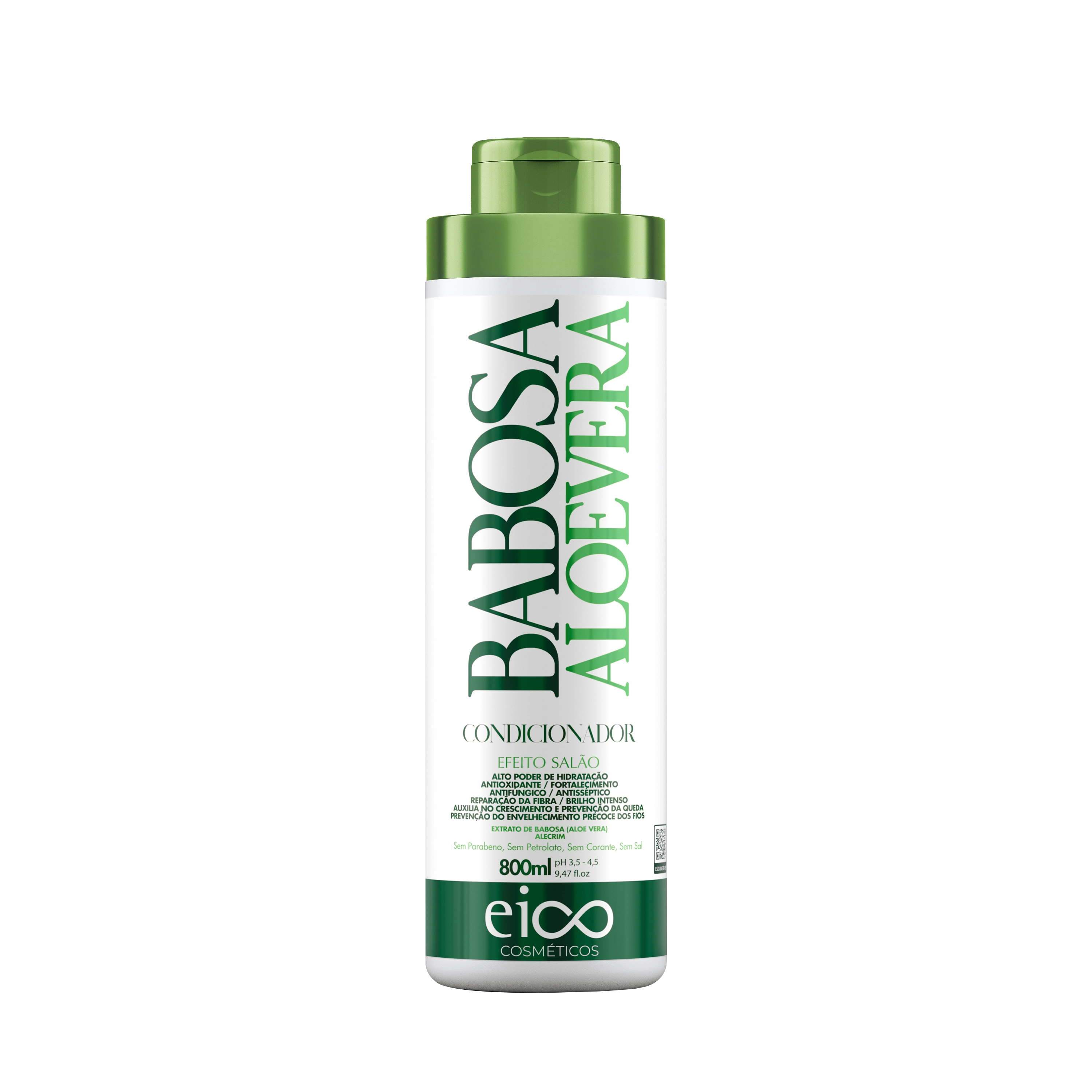 Condicionador Eico Tratamento Babosa Frasco 800ml