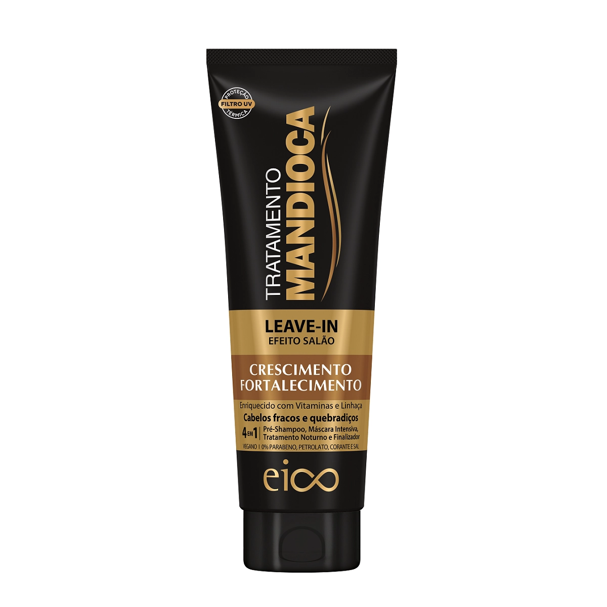 Leave In Eico Tratamento Mandioca Bisnaga 200ml