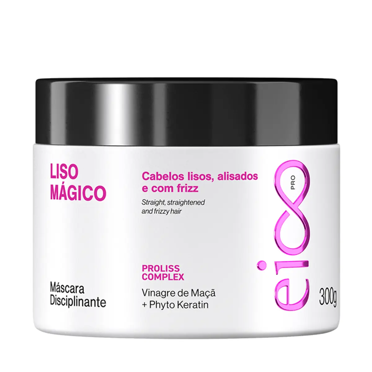 Máscara Eico Pro Liso Mágico Pote 300g