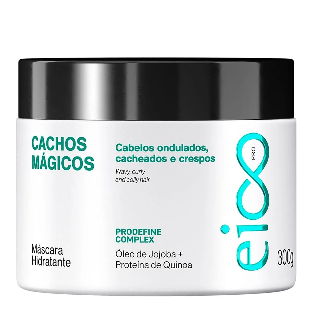 Máscara Eico Pro Cachos Mágicos Pote 300g