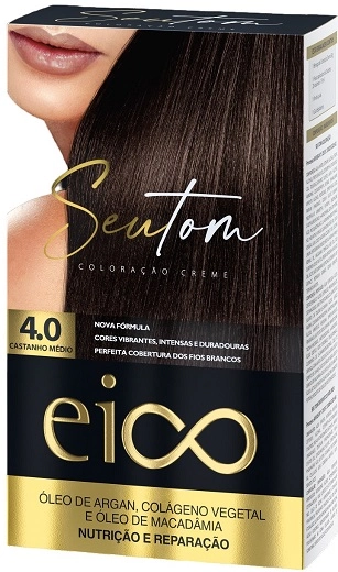 Tint Eico Seu Tom Kit 4.0 Castanho Medio