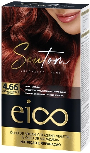 Tint Eico Seu Tom Kit 4.0 Castanho Vermelho Intenso