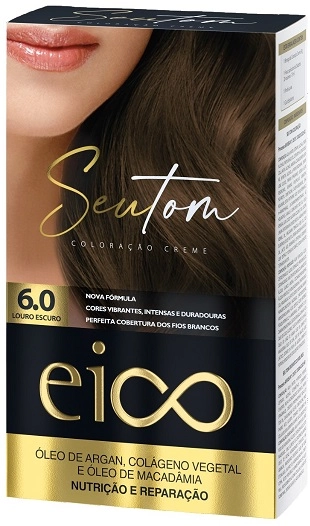 Tint Eico Seu Tom Kit 6.0 Louro Escuro