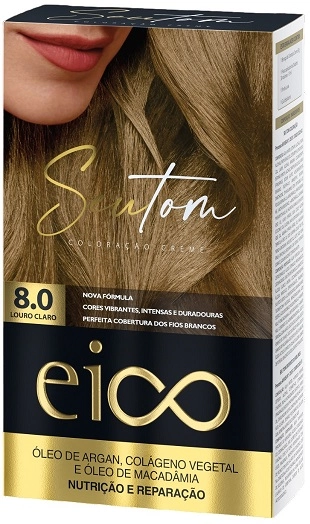 Tint Eico Seu Tom Kit 8.0 Louro Claro