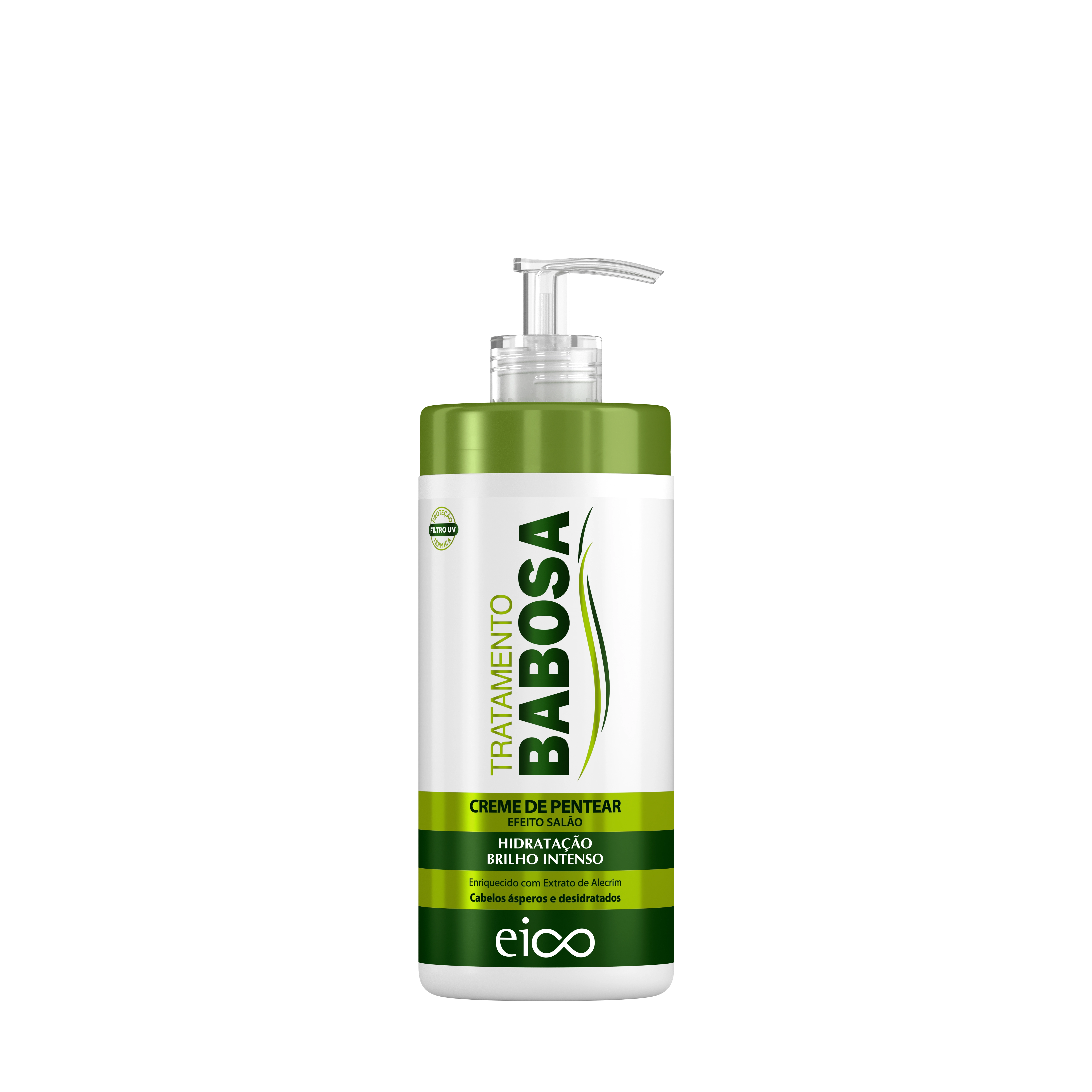 Creme Pentear Eico 600ml Babosa