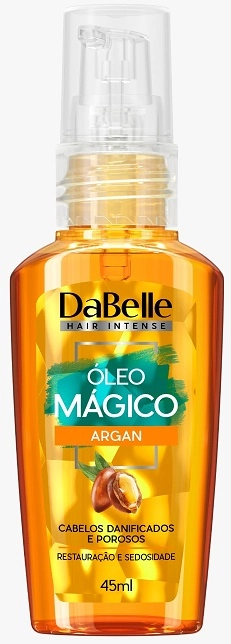 óleo Argan Dabelle Hair Intense Mágico Frasco 45ml Pump