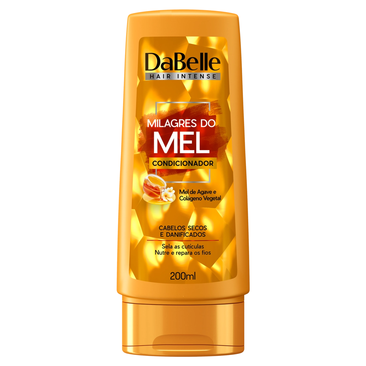 Condicionador Dabelle Hair Intense Milagres Do Mel Frasco 200ml