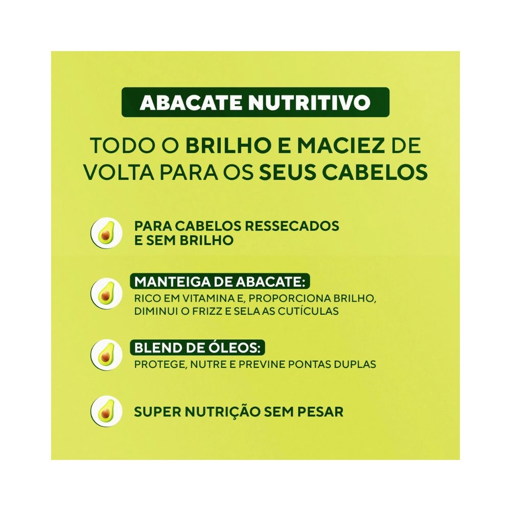 Oleo Reparador 45ml Abacate Nutritivo Dabelle