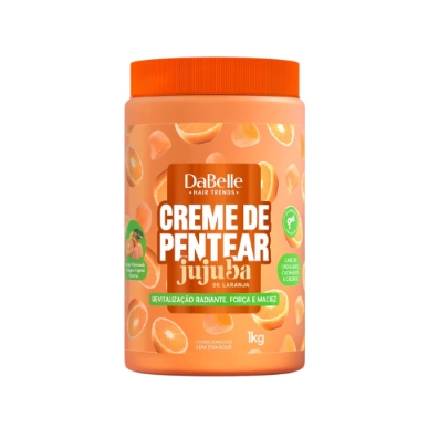 Dabelle Creme De Pentear Jujuba De Laranja 1kg Condicionador