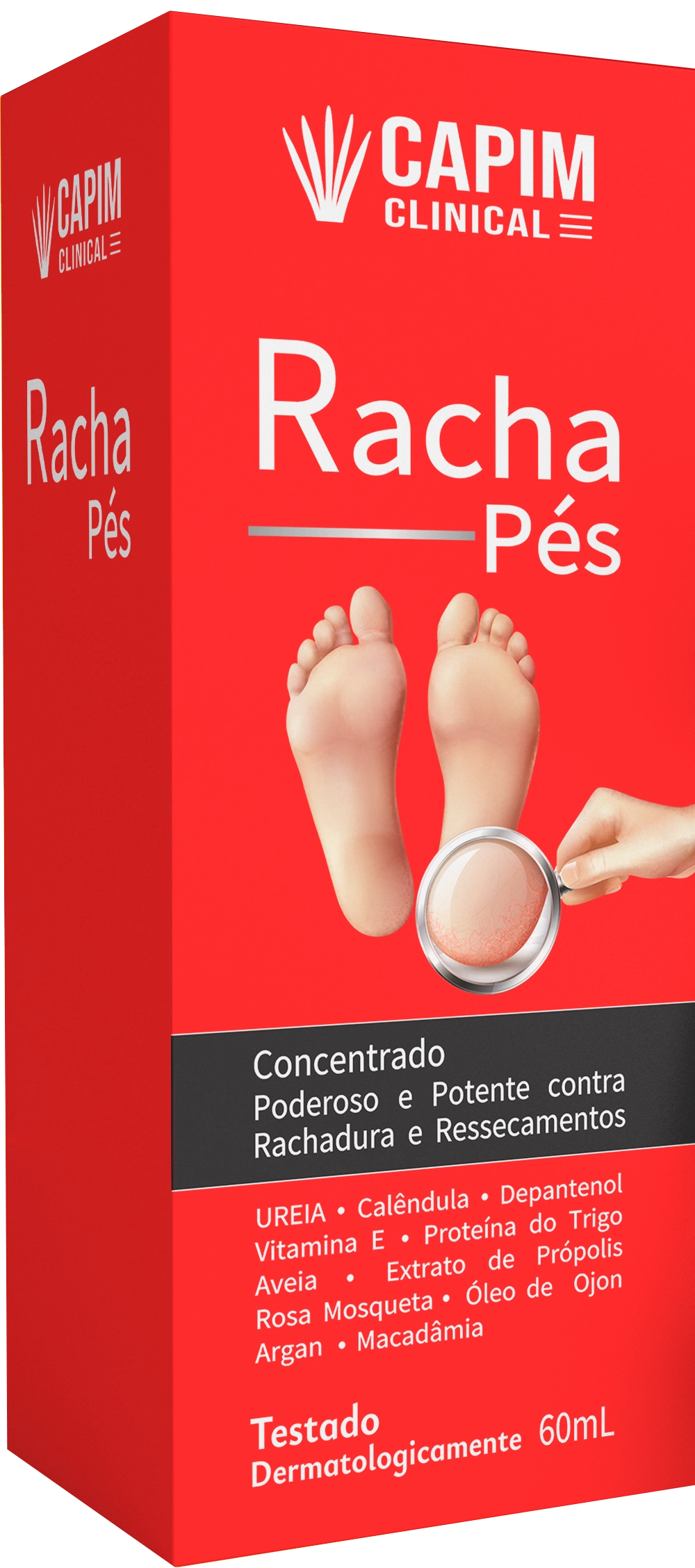 Cr P/pes Capim Clinical Racha Pes 60ml