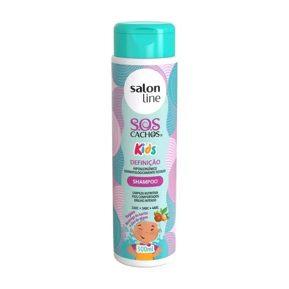 Shampoo Infantil Salon Line Sos Kids Definição 300ml
