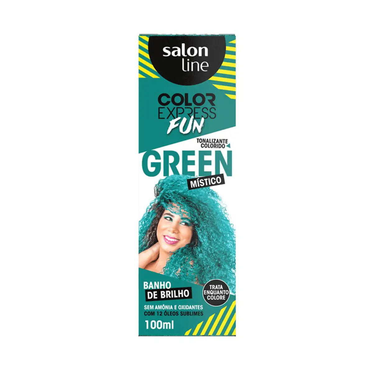 Tonalizante Colors Express Fun 100ml Green Mistico