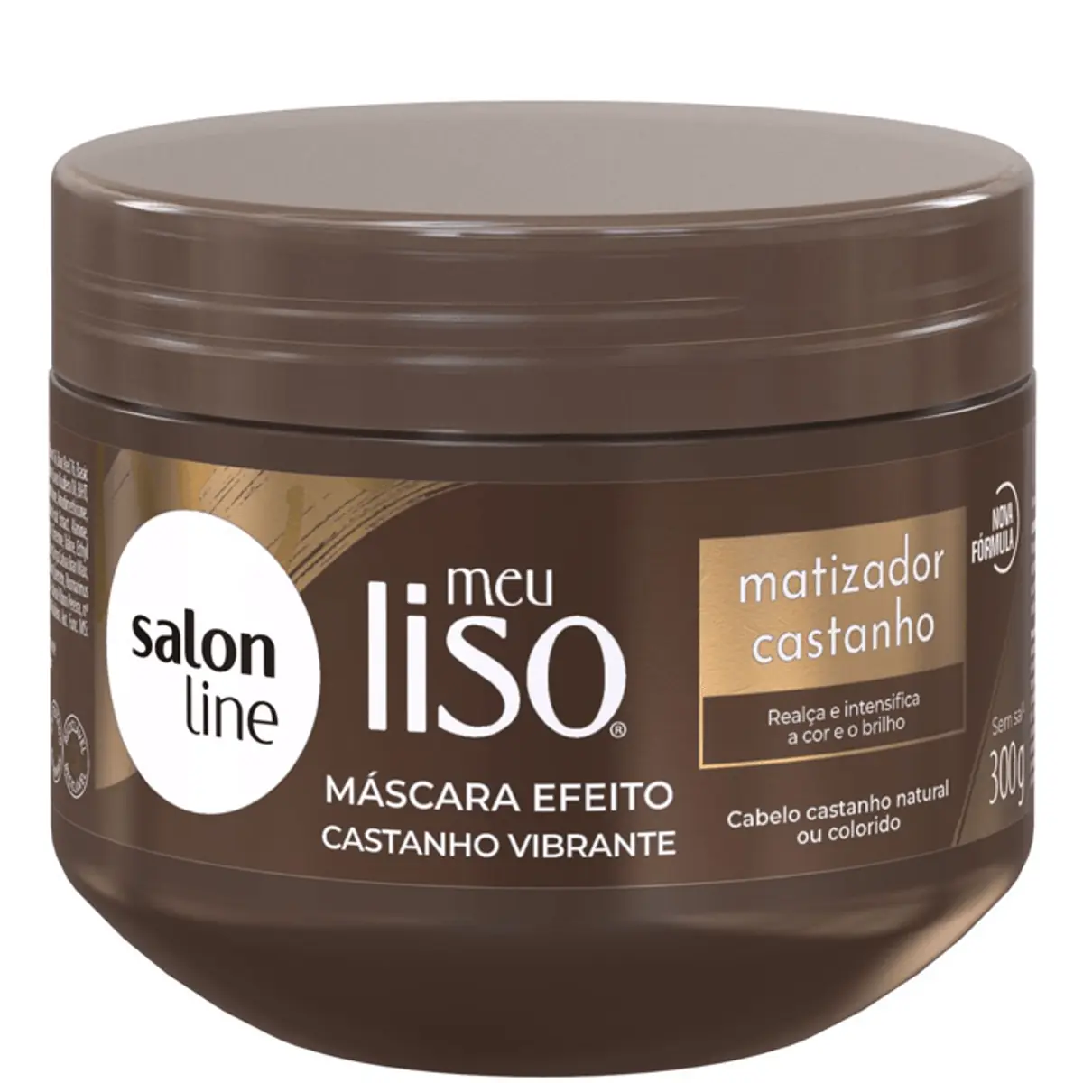 Masc Matiz Salon Line Meu Liso 300g Castanho