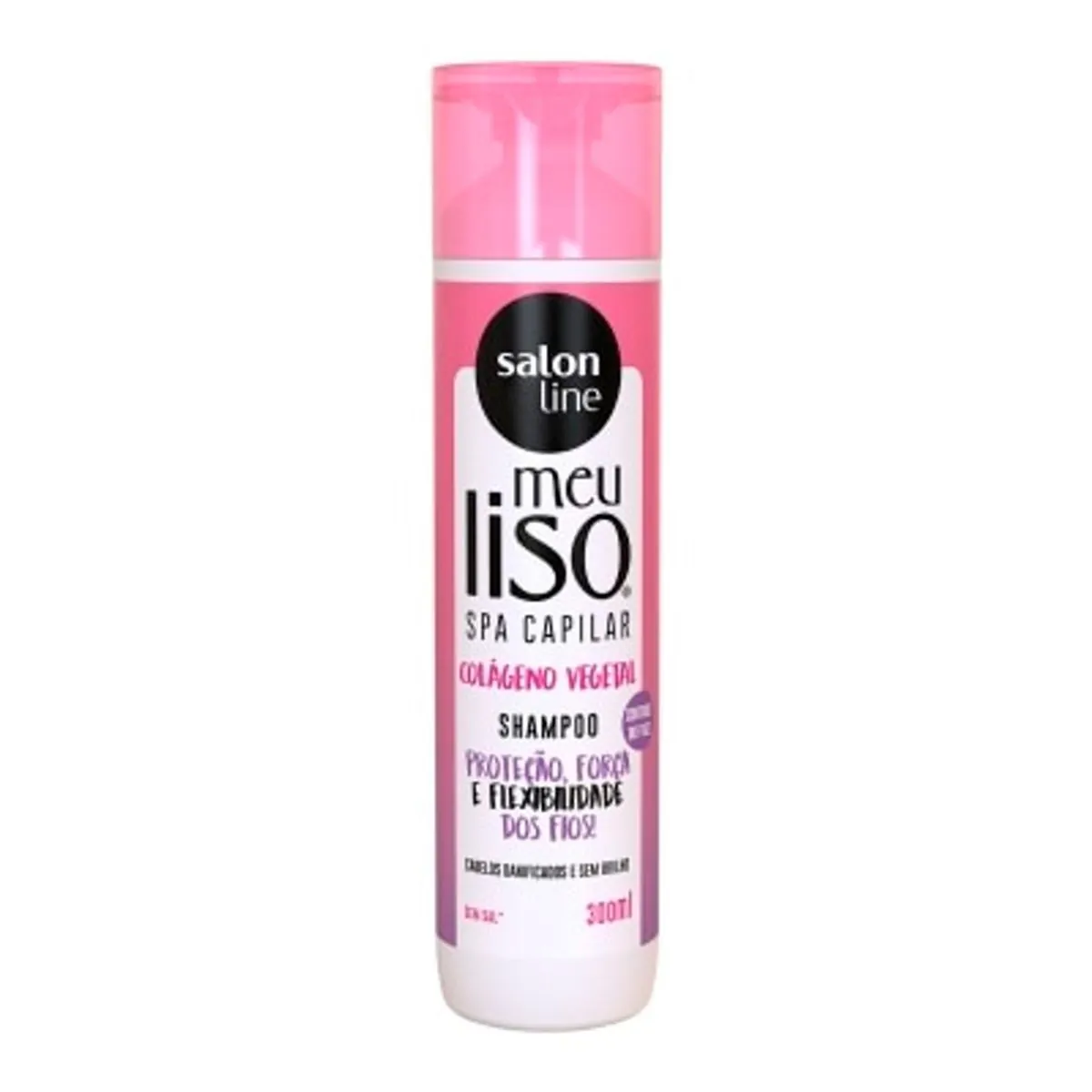 Shampoo Salon Line Meu Liso Colágeno Vegetal 300ml