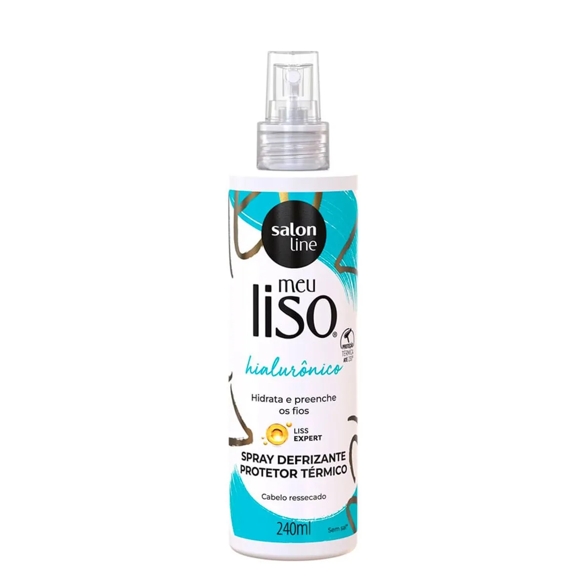 Spray Defriz.salon Line Meu Liso 240ml Acido Hialuro