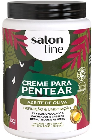 Creme P/ Pentear 1kg Azeite De Oliva Salon Line