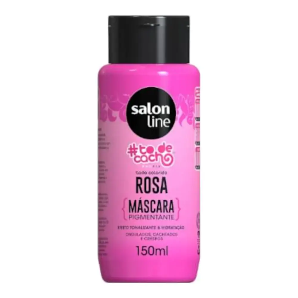 Mascara Pigmentante Salon Line Todecacho Rosa 150ml