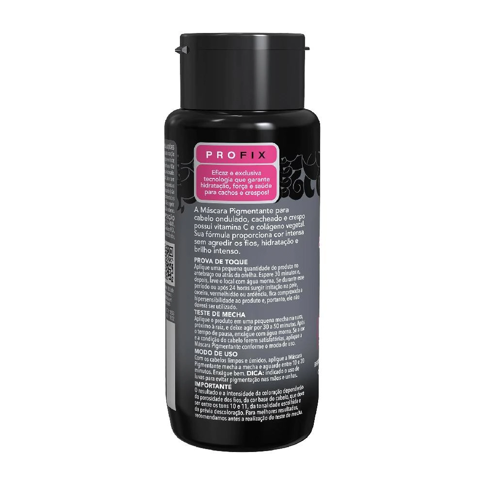 Mascara Pigmentante Salon Line Todecacho Preto 150ml