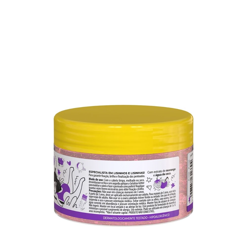 Salon Line Meu Lisinho Gelatina 300gr Glitter