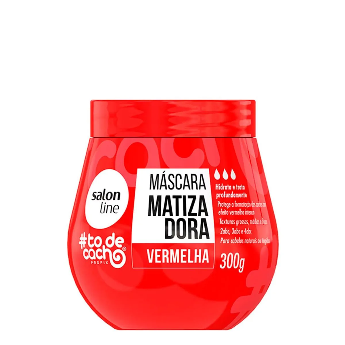 Salon Line Todecacho Masc Matiz 300gr Vermelha